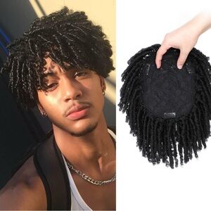 Off Black Loc Synthetic Topper